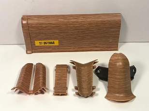 Плинтус Плинтус Ideal Comfort 55mm Дуб темный 217 фото 1 | FLOORDEALER